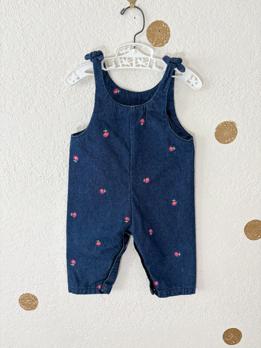Unbranded vintage embroidered baby romper.