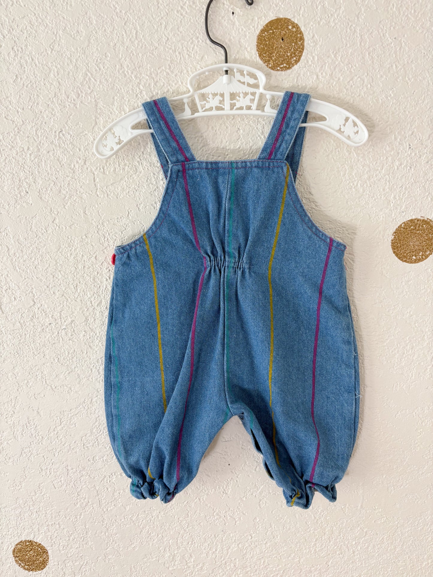 Unbranded striped baby romper.