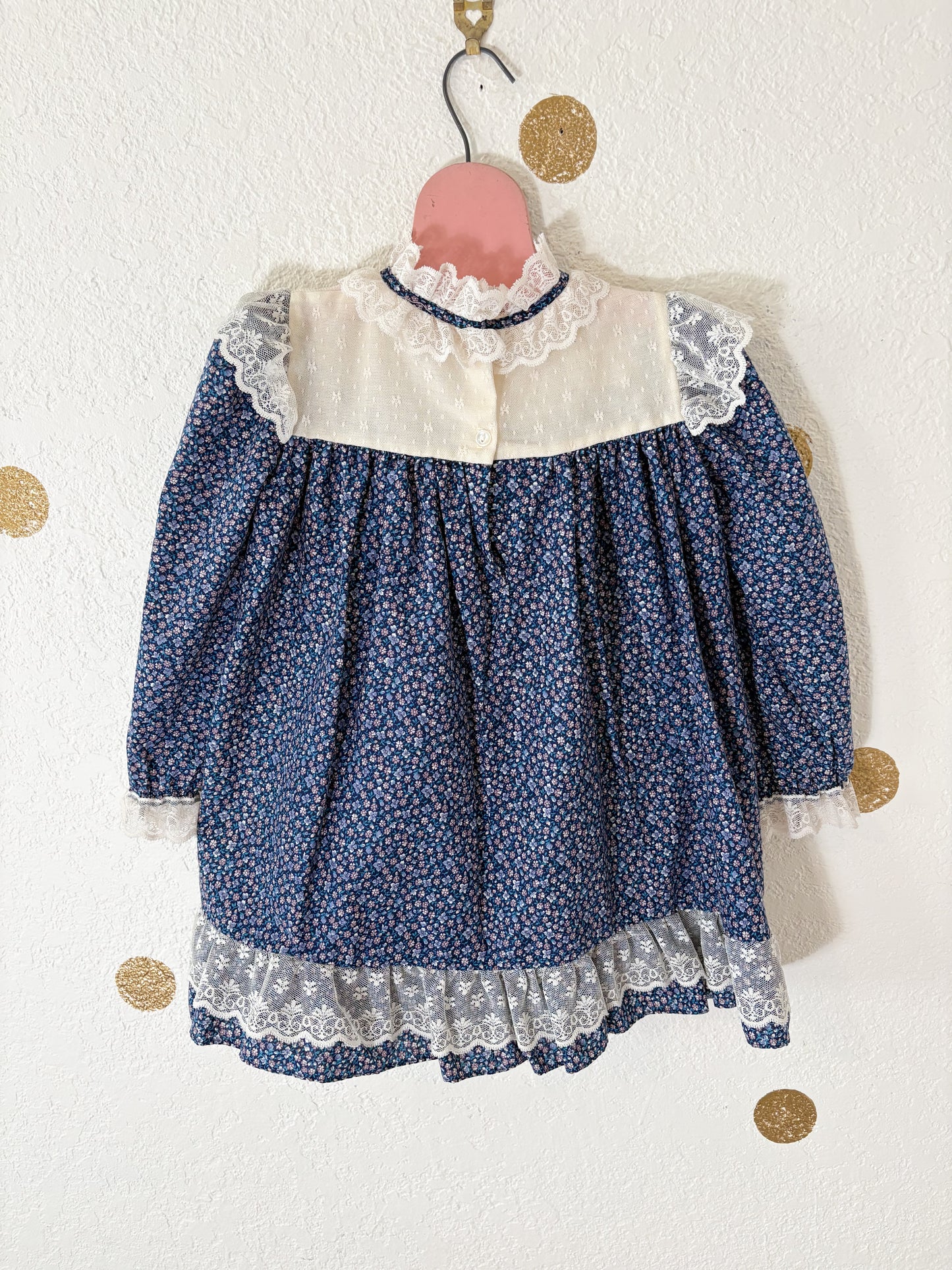 Vintage Harold Square dainty floral dress.