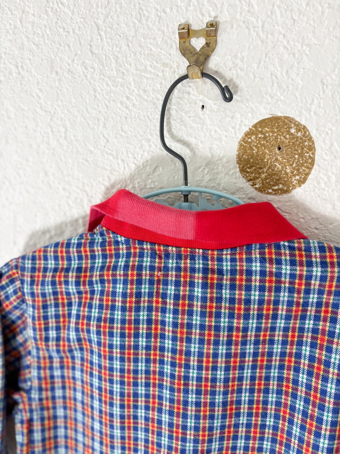 Vintage Gymboree plaid button up shirt.