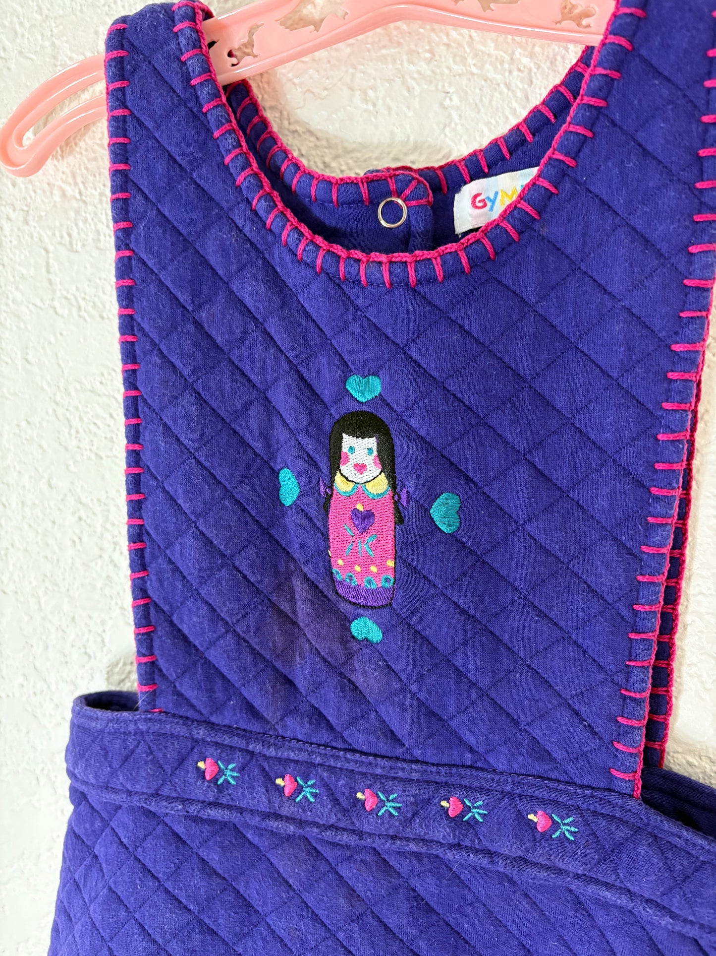 Vintage Gymboree pinafore dress.