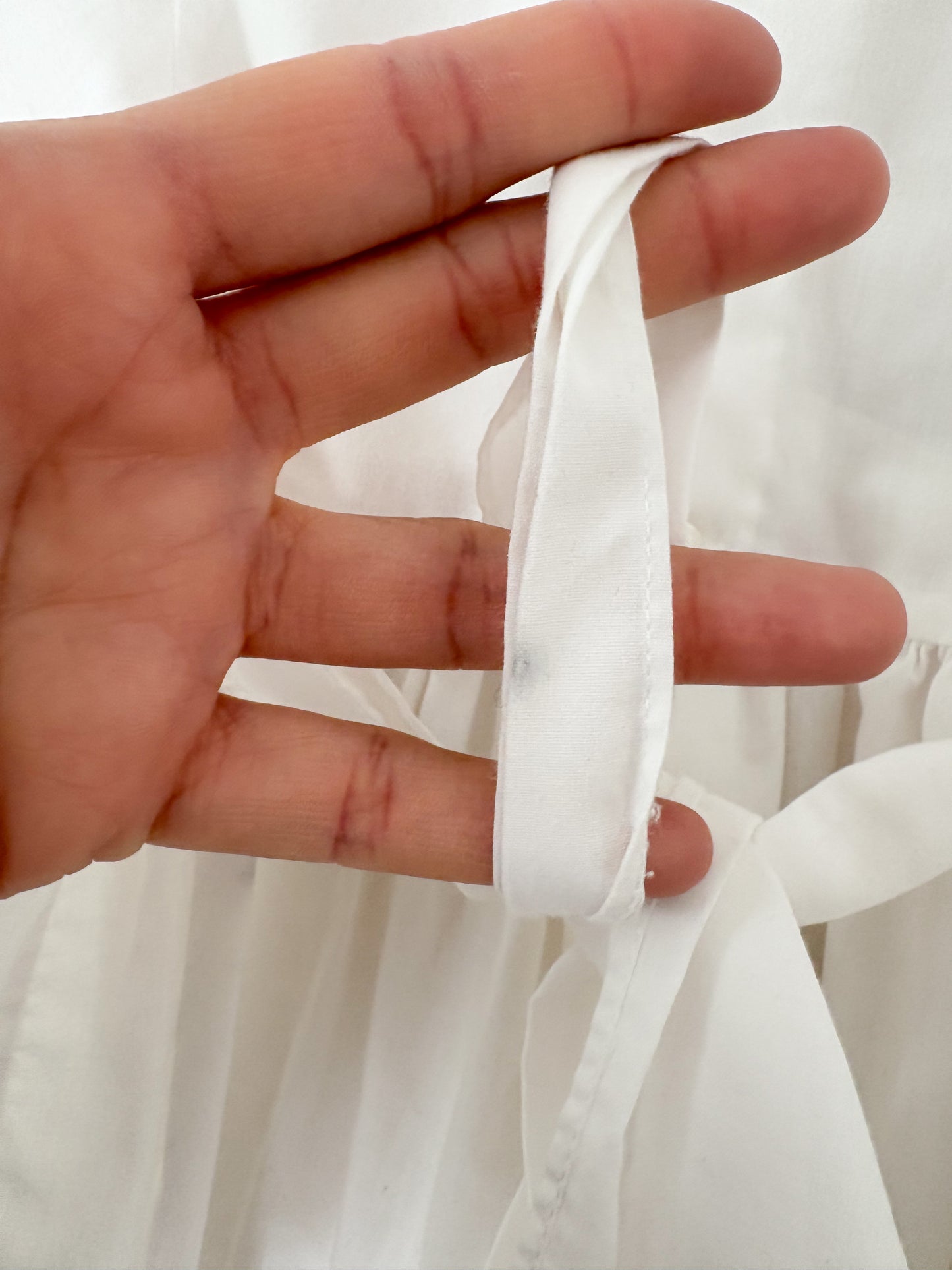 Vintage House of Hatten smocked baby dress.