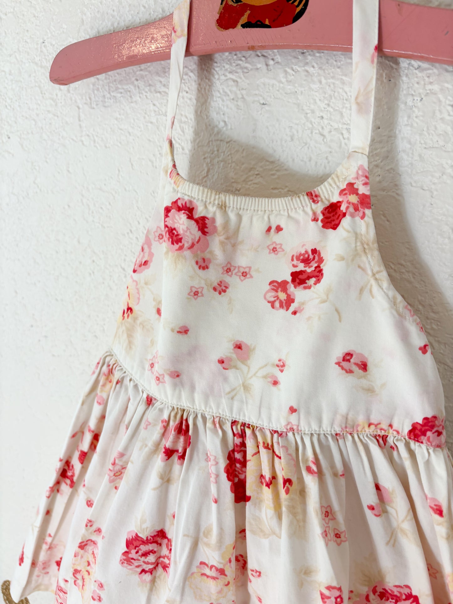 Vintage Baby Gap floral halter dress.