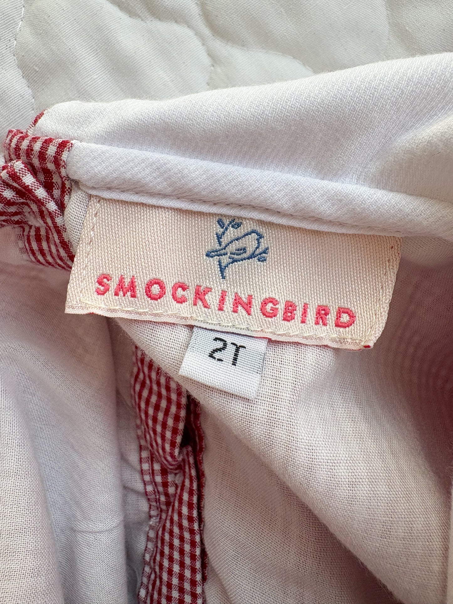 Boutique Smockingbird toddler dress.