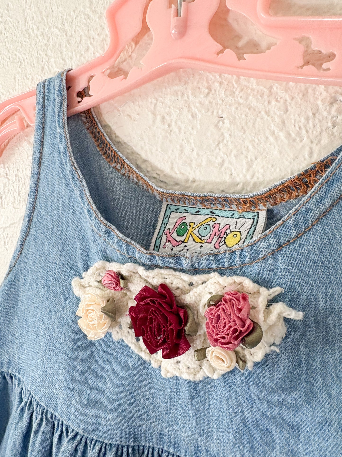 Vintage Kokomo Kids chambray toddler jumper.