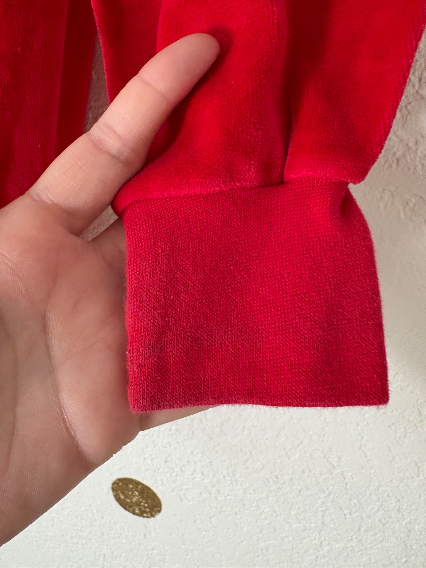 Vintage Gymboree velour dress/tunic.