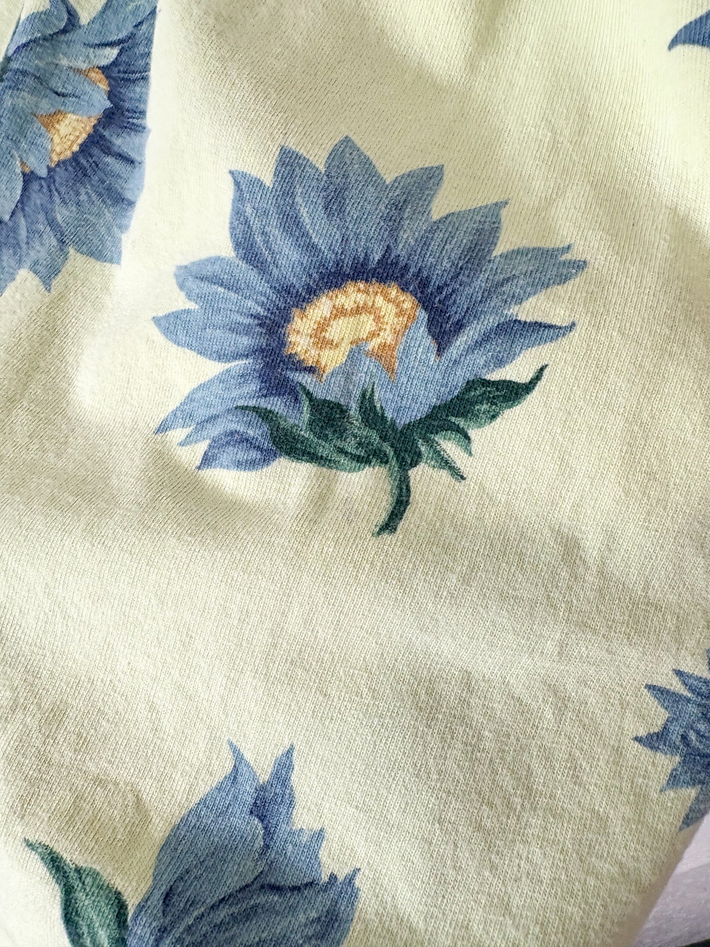 Vintage Cotton Fields USA AOP floral dress.