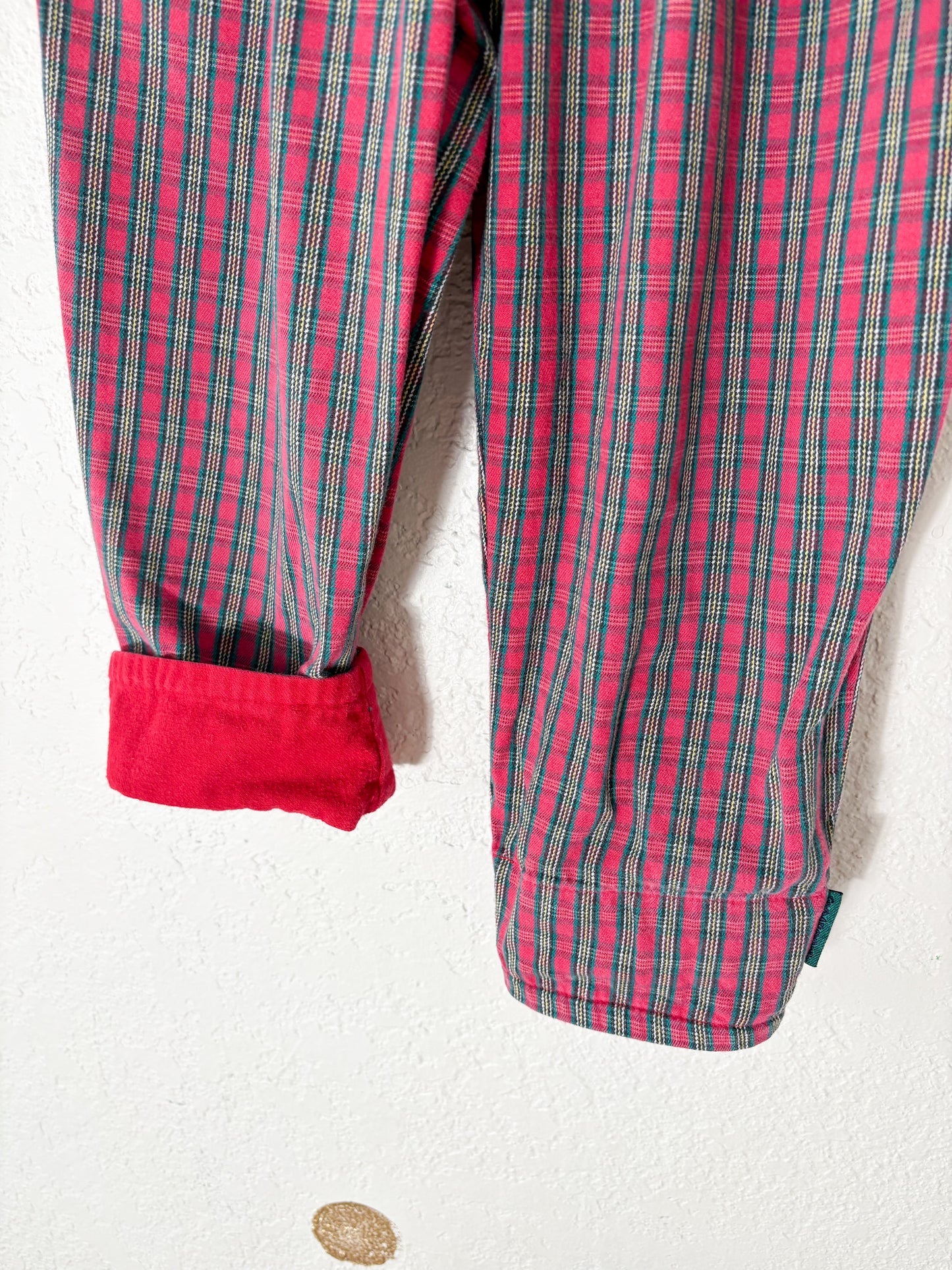 Vintage Gymboree plaid pants.