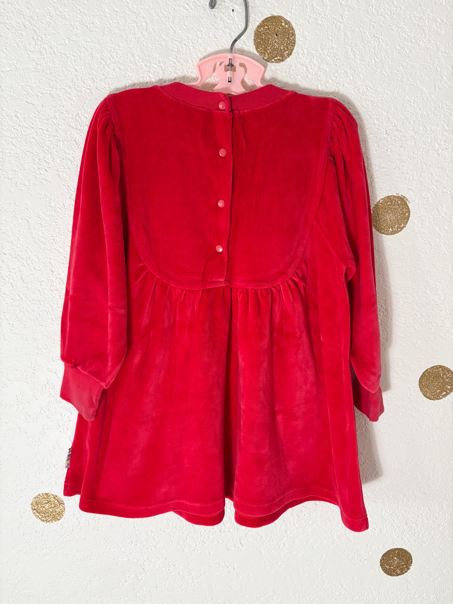 Vintage Gymboree velour dress/tunic.