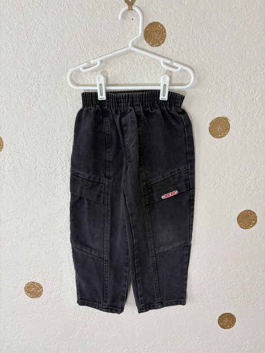 Vintage Cherokee black denim pants.