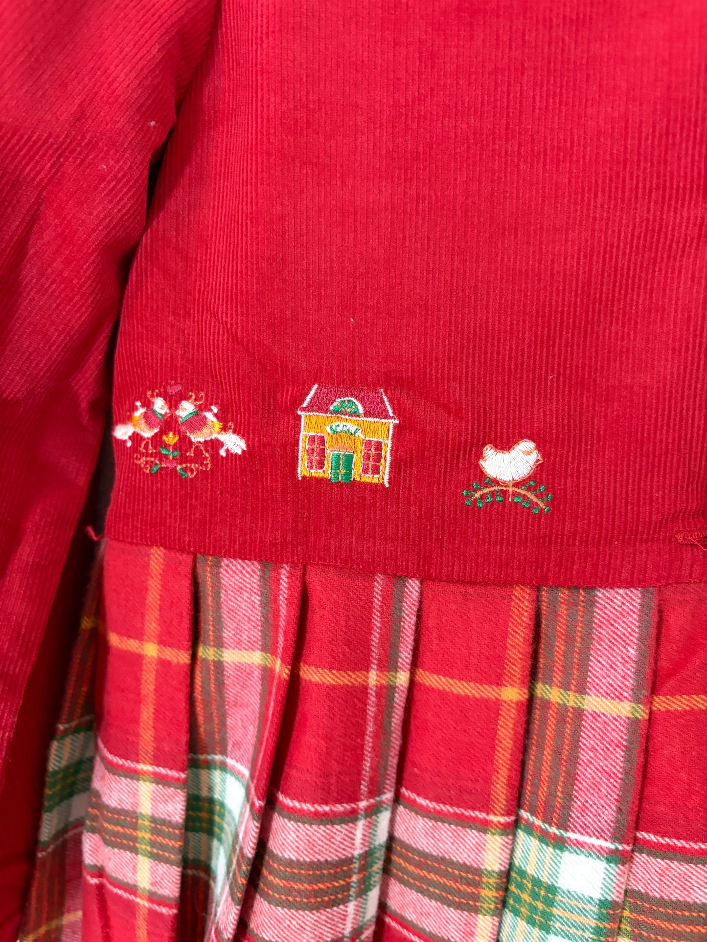 Deadstock vintage Jacadi embroidered dress.