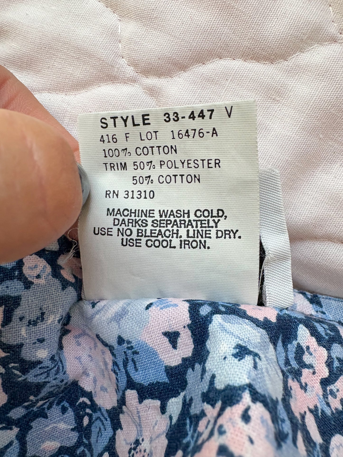 Vintage Eve Too floral dress/tunic.
