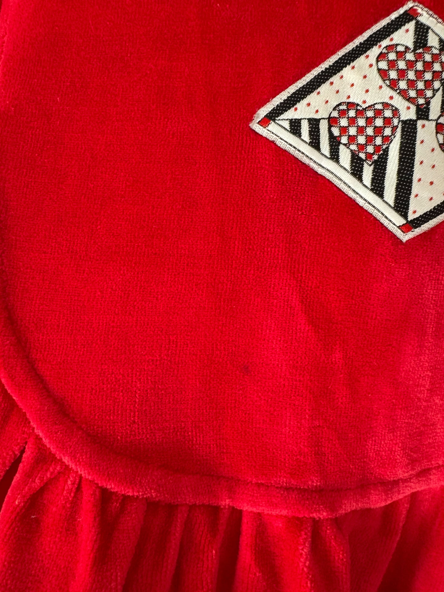 Vintage Gymboree velour dress/tunic.