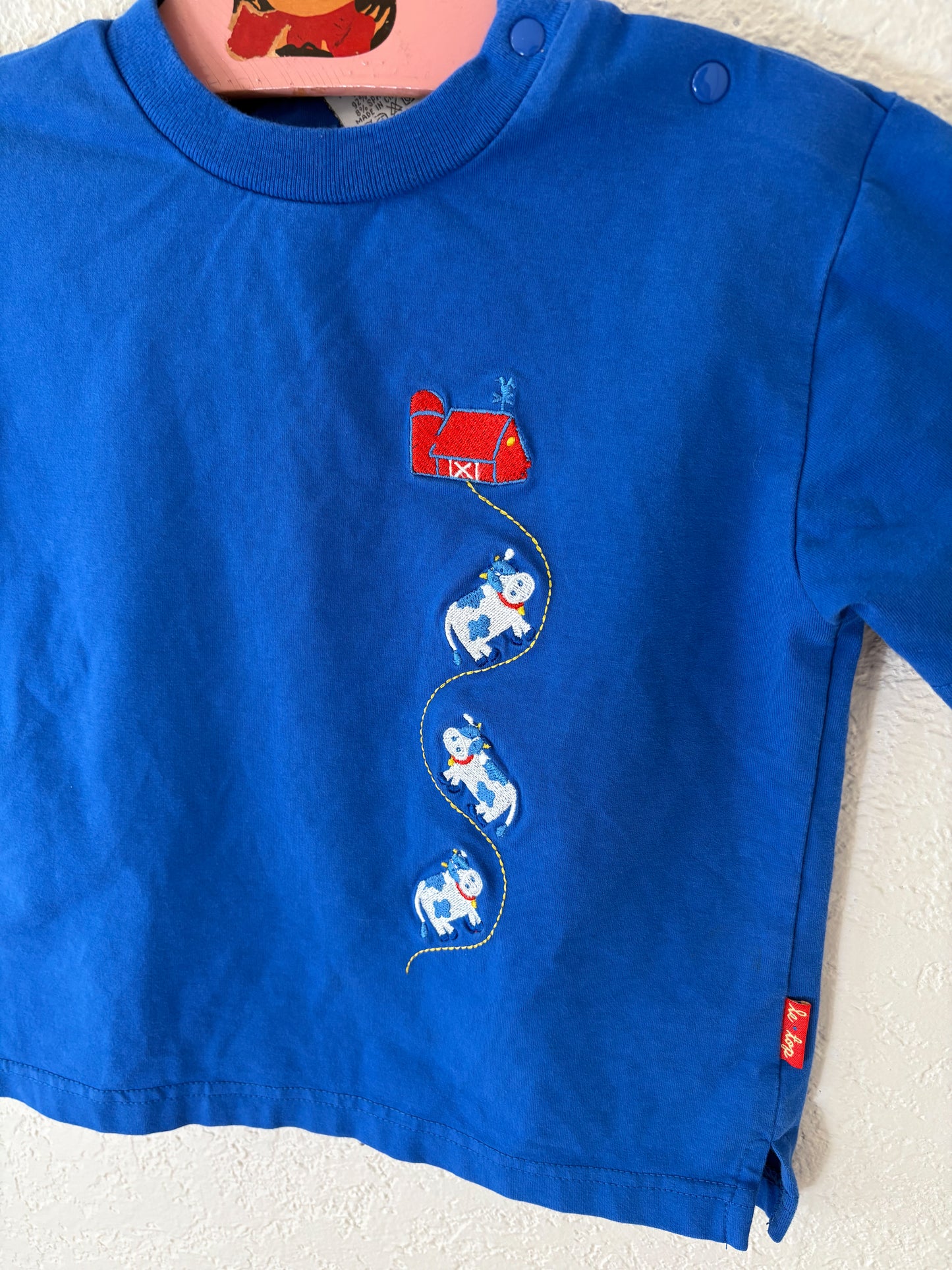 Vintage/y2k Le Top farm toddler top.