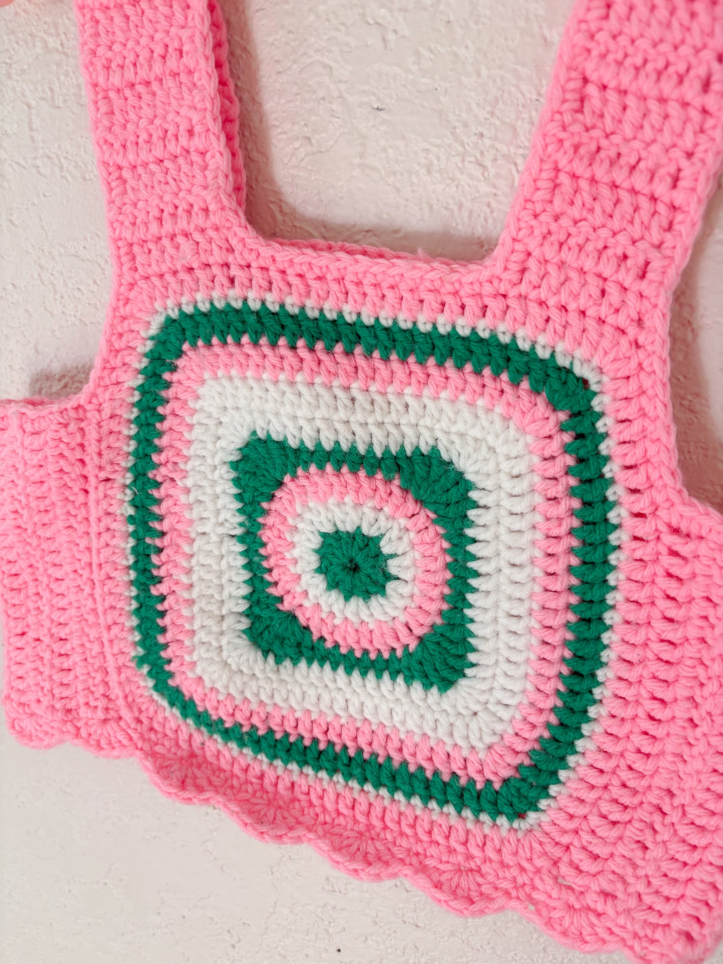 Vintage? Hand crochet top.