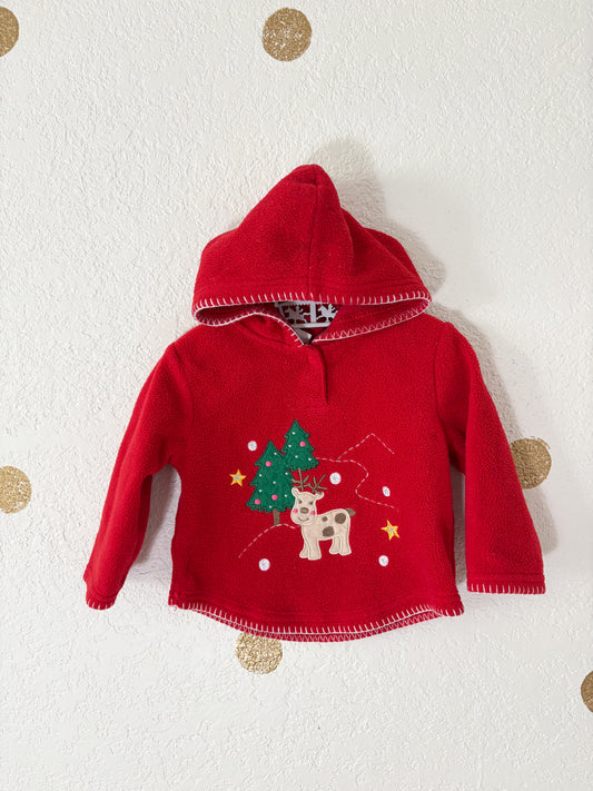 Y2K MiniWear fleece hoodie.