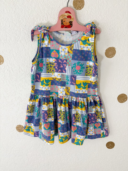 Vintage Amie 'n Alexis faux pat work dress/tunic.