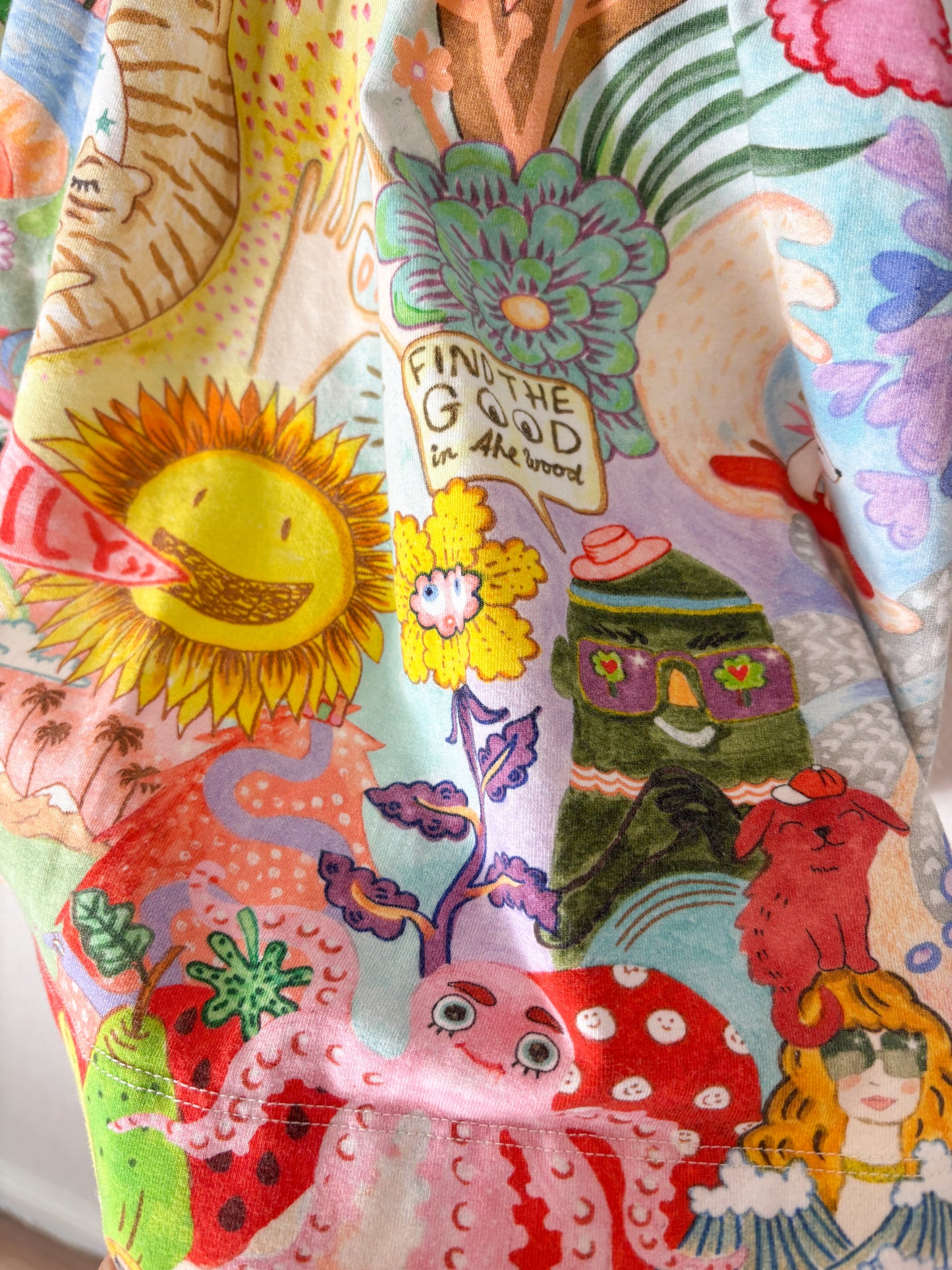 Modernish Oilily AOP dress.