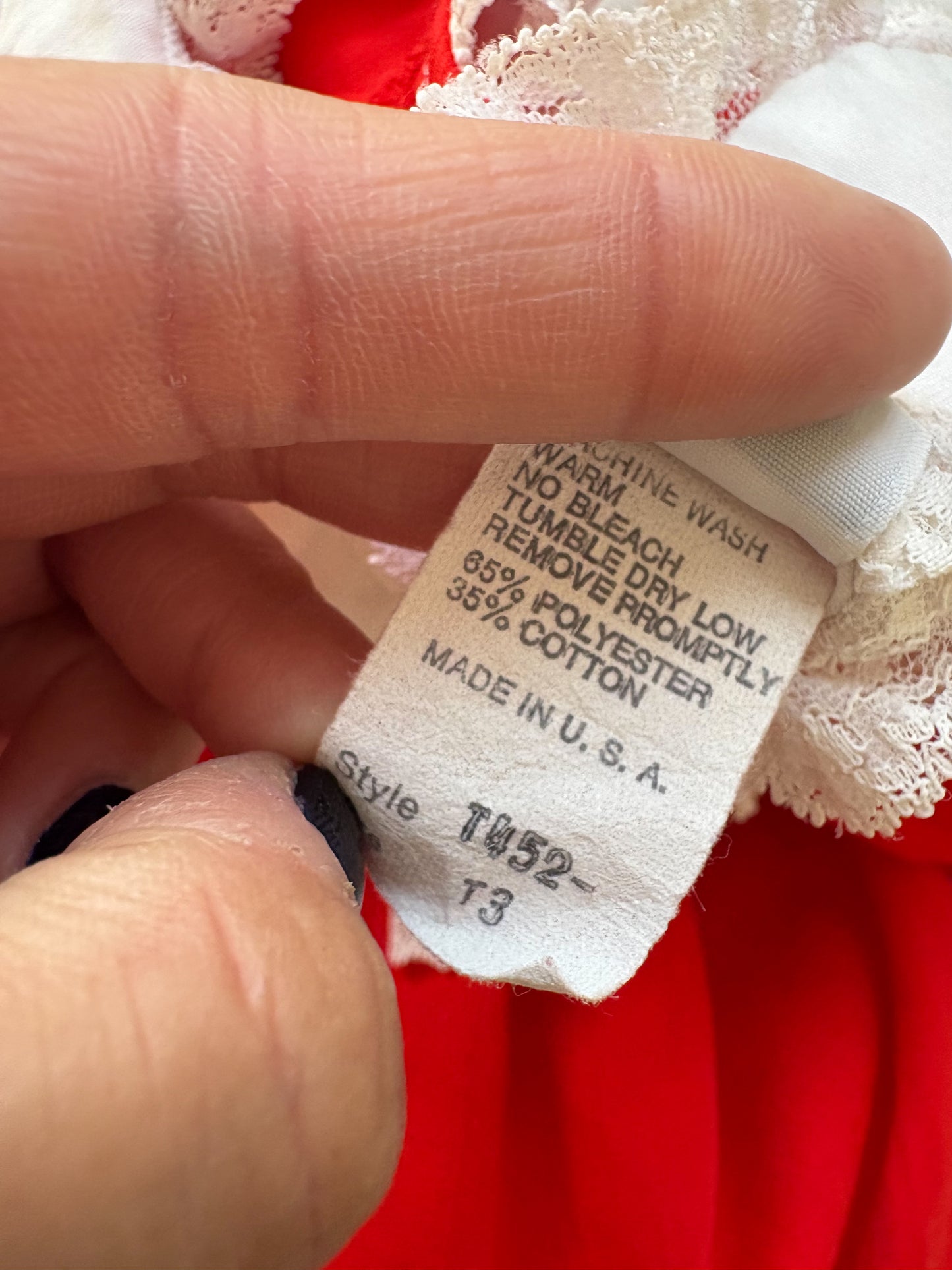 Vintage Bryan frilly toddler dress.