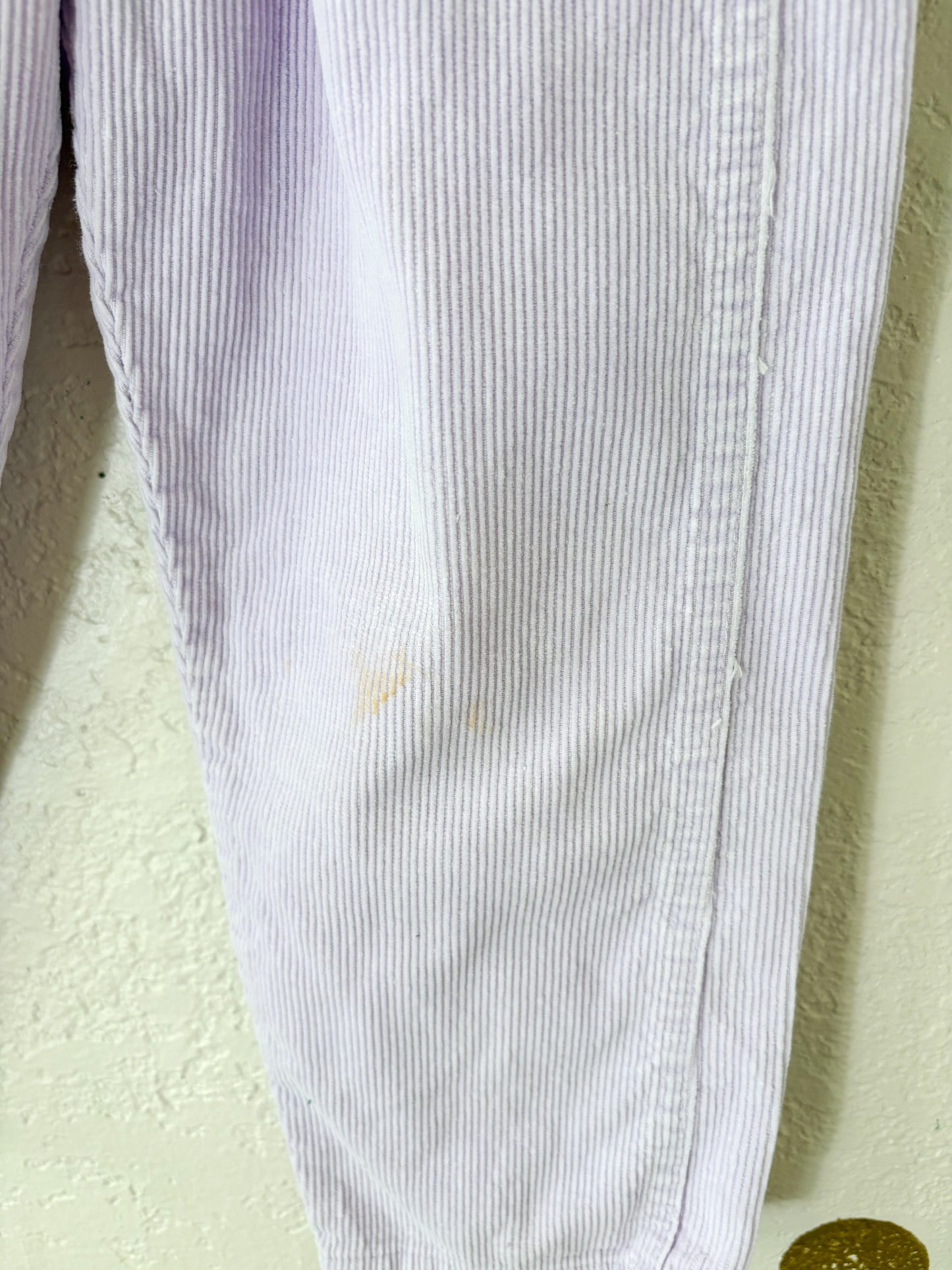 Vintage Pepermint Lane corduroy pants.