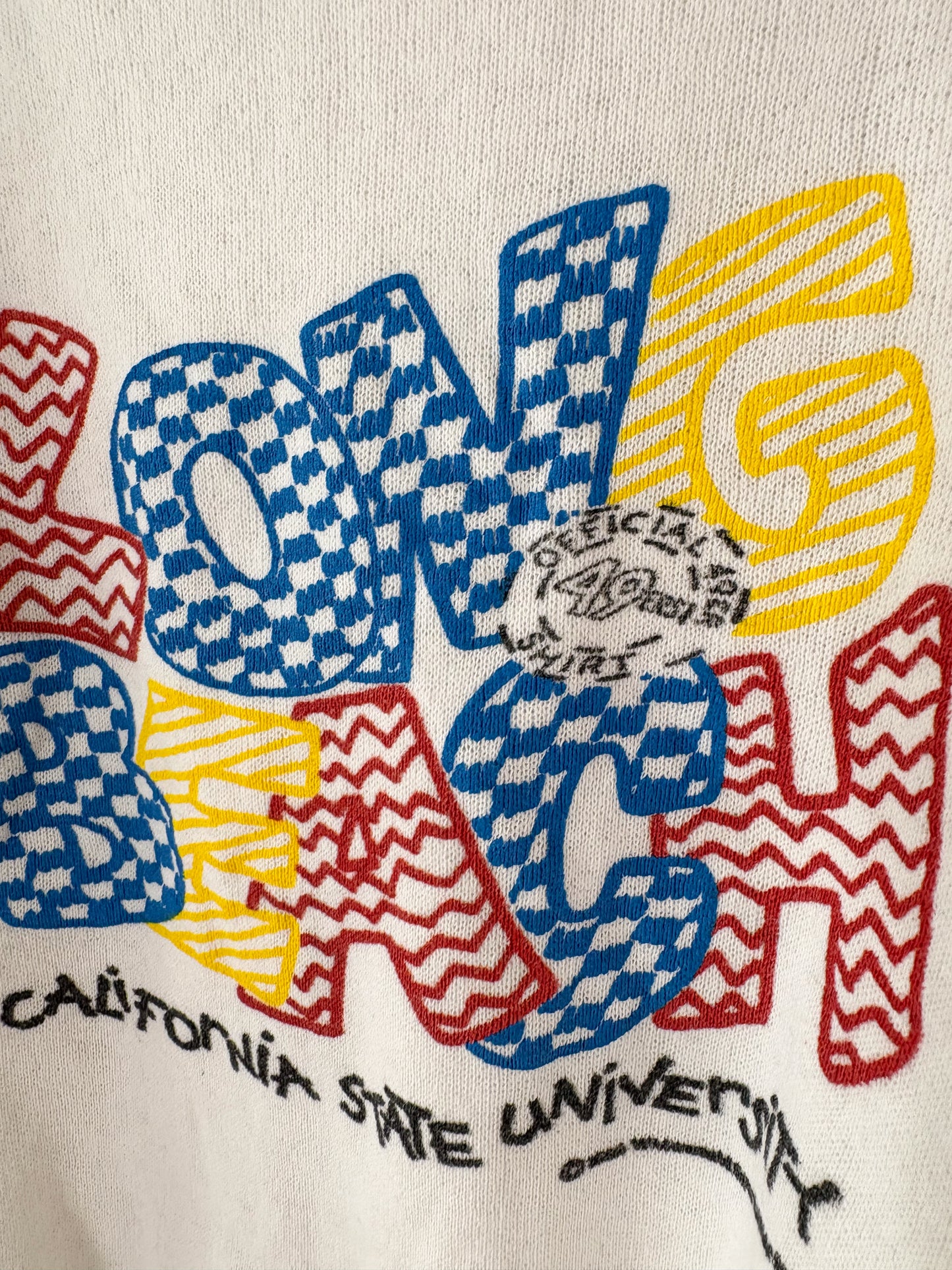 Vintage Long Beach CA State Uni crewneck.