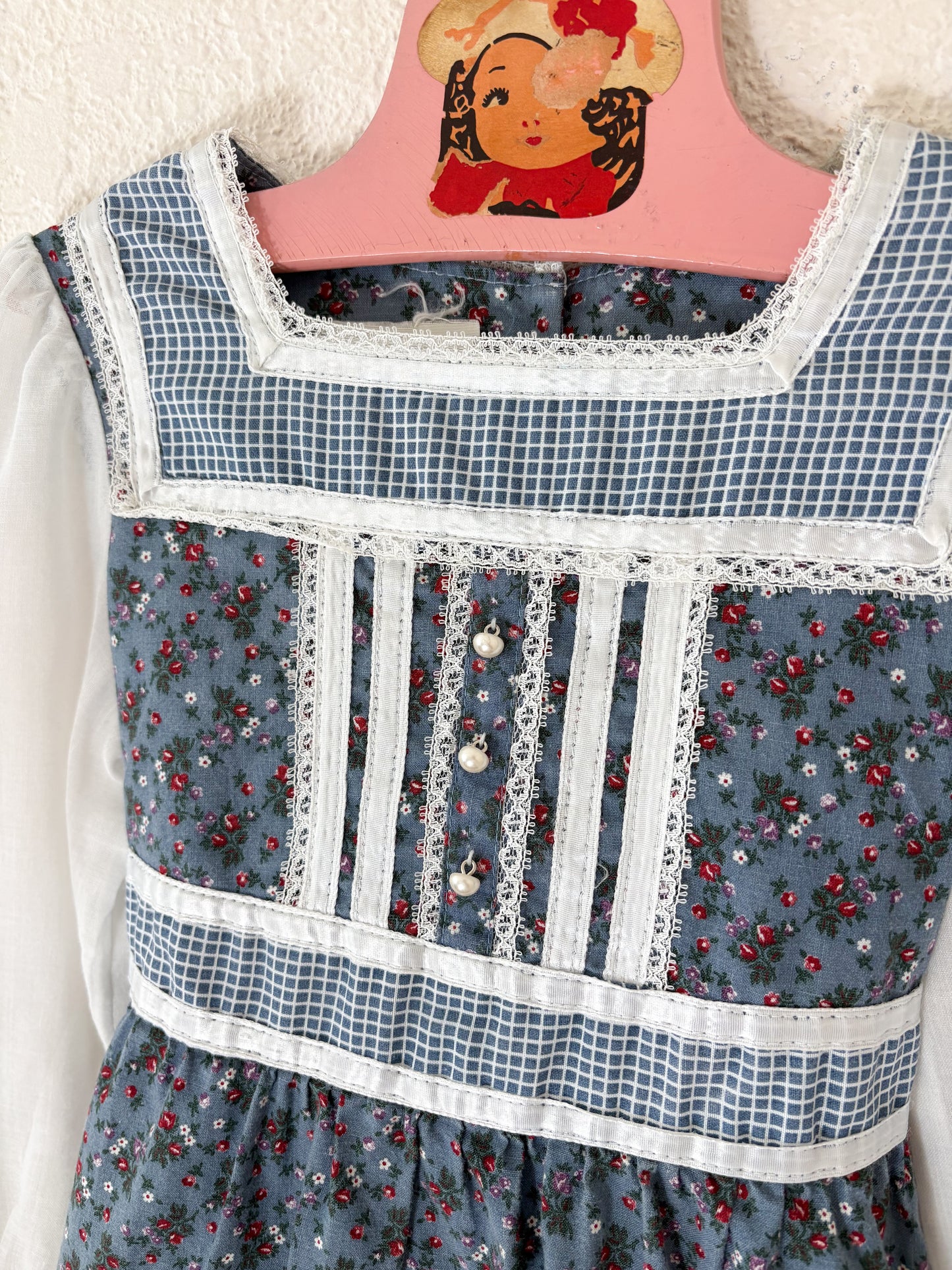 Vintage Gunne Sax prairie dress.