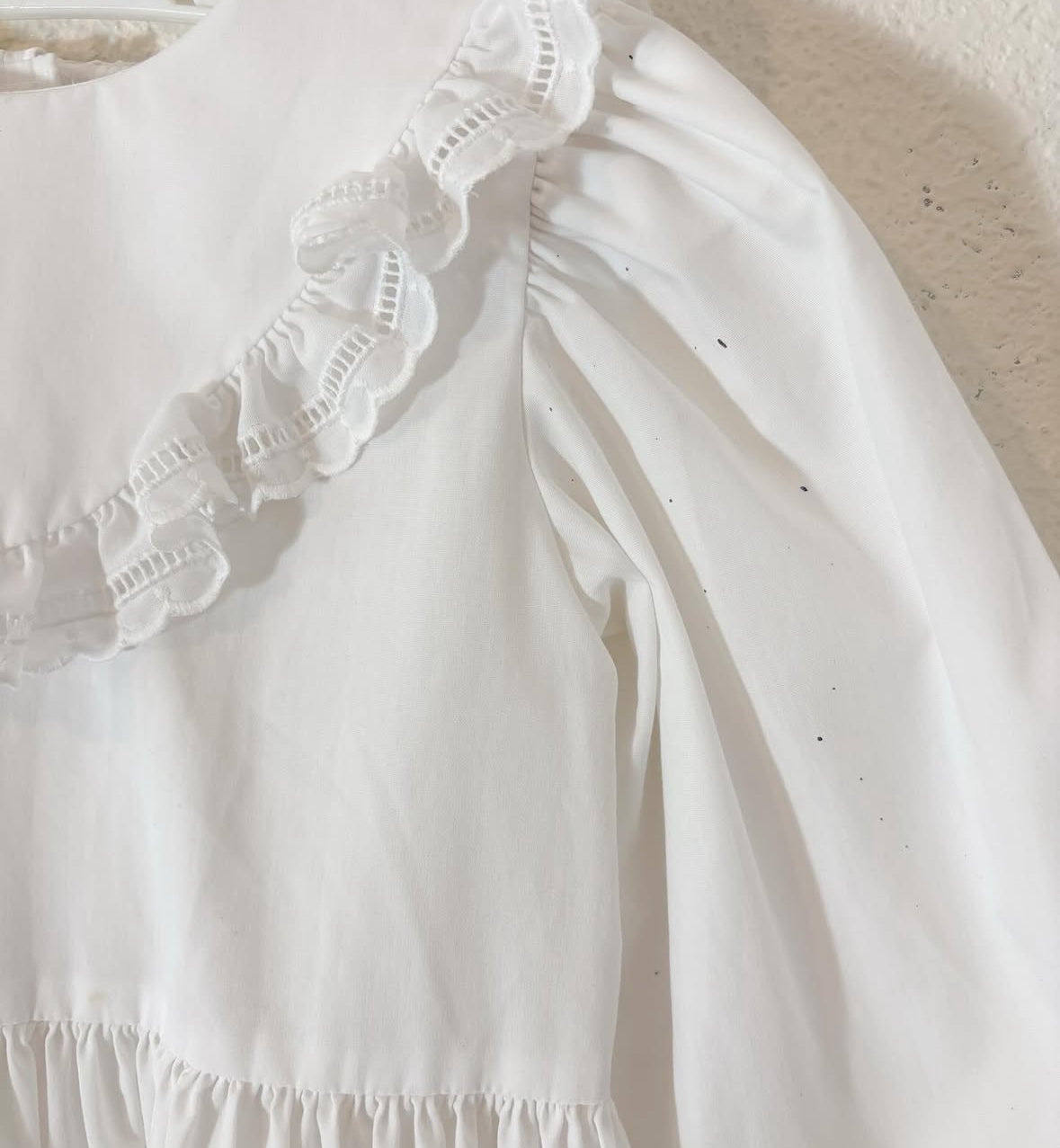 Vintage Début pinafore floral dress.