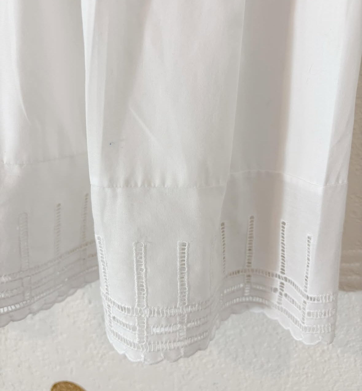 Vintage Début pinafore floral dress.