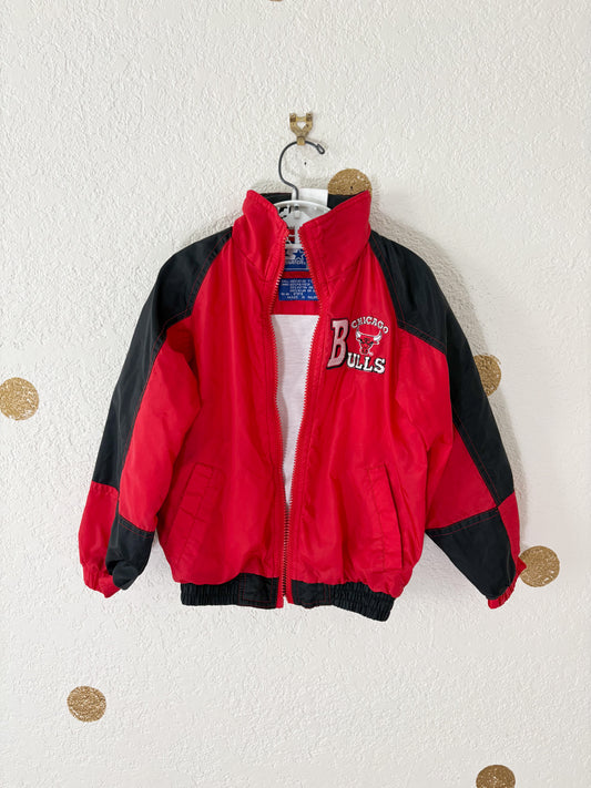 Vintage Chicago Bulls windbreaker jacket.