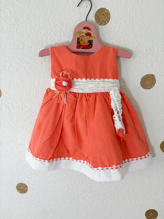 NWT vintage? Baby Circus dress + matching headband