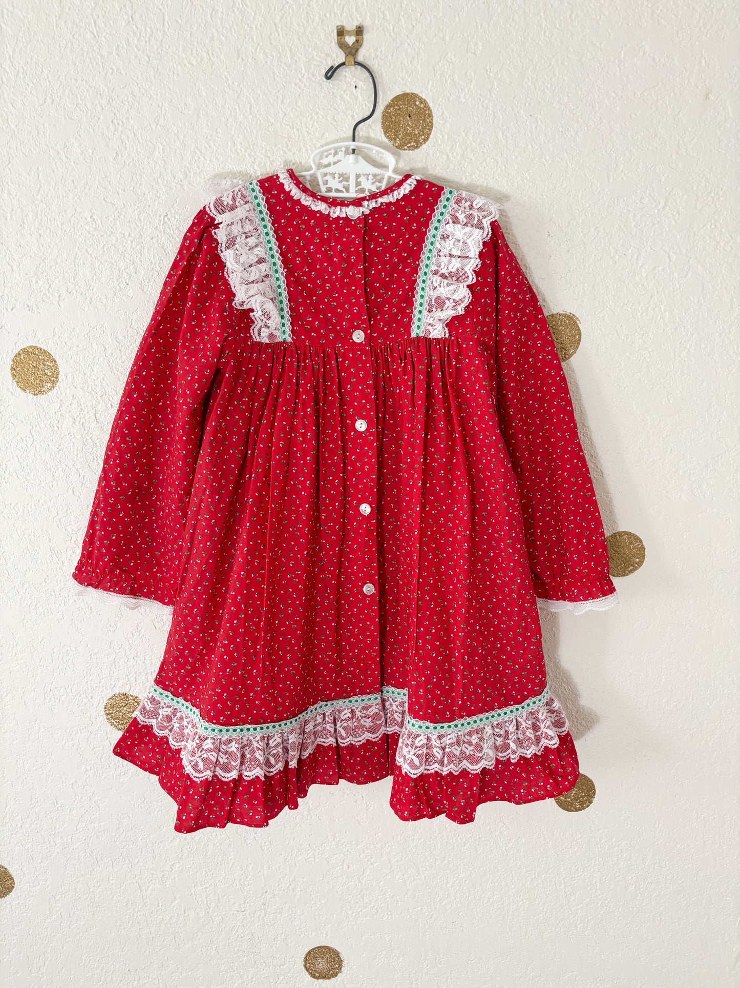 Vintage Bryan & Co frilly dress