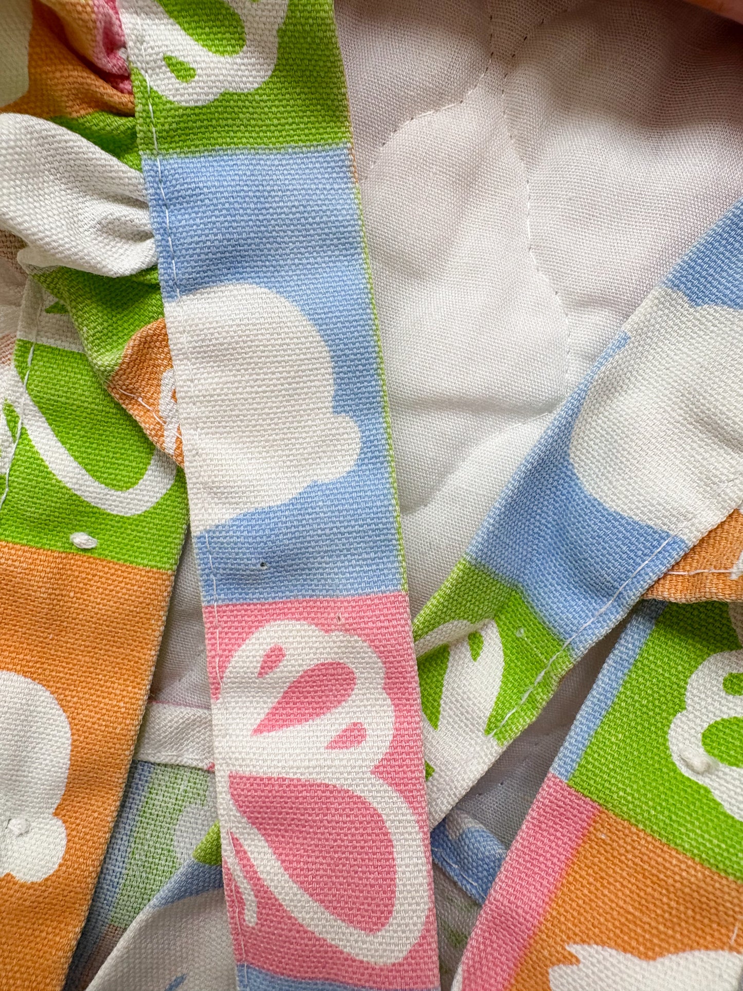 Vintage Sears cottagecore baby romper.