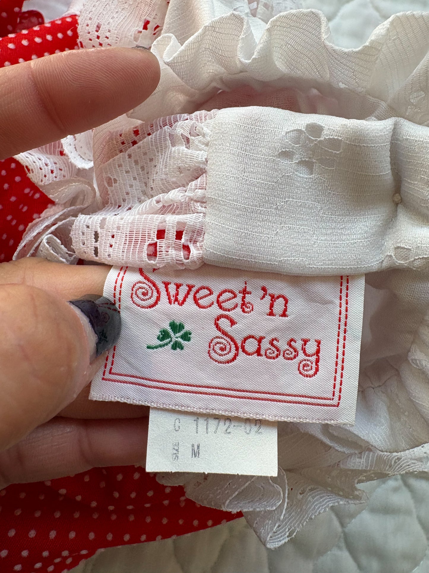 Vintage Sweet ' N Sassy baby party dress.