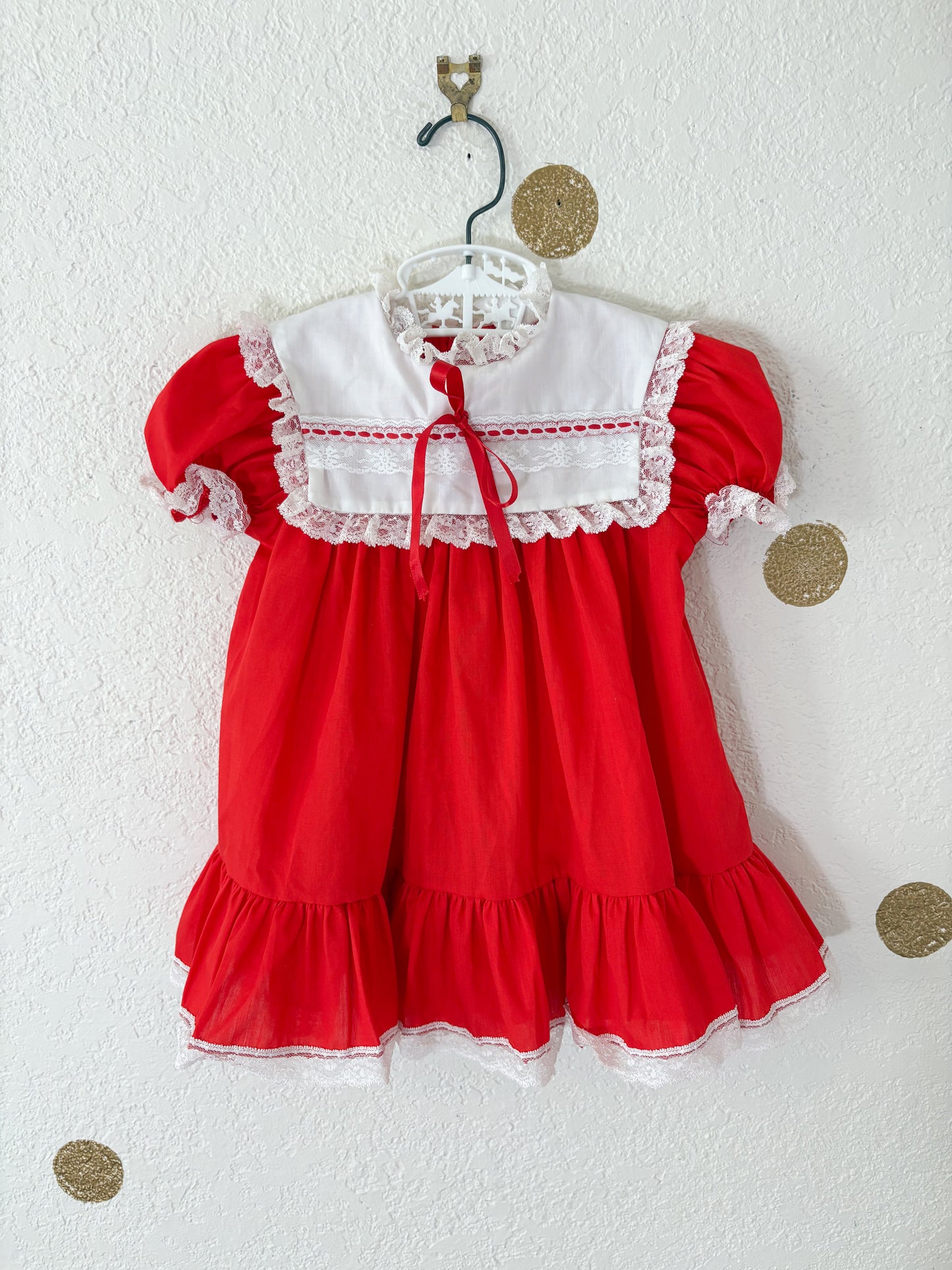 Vintage Bryan frilly toddler dress.