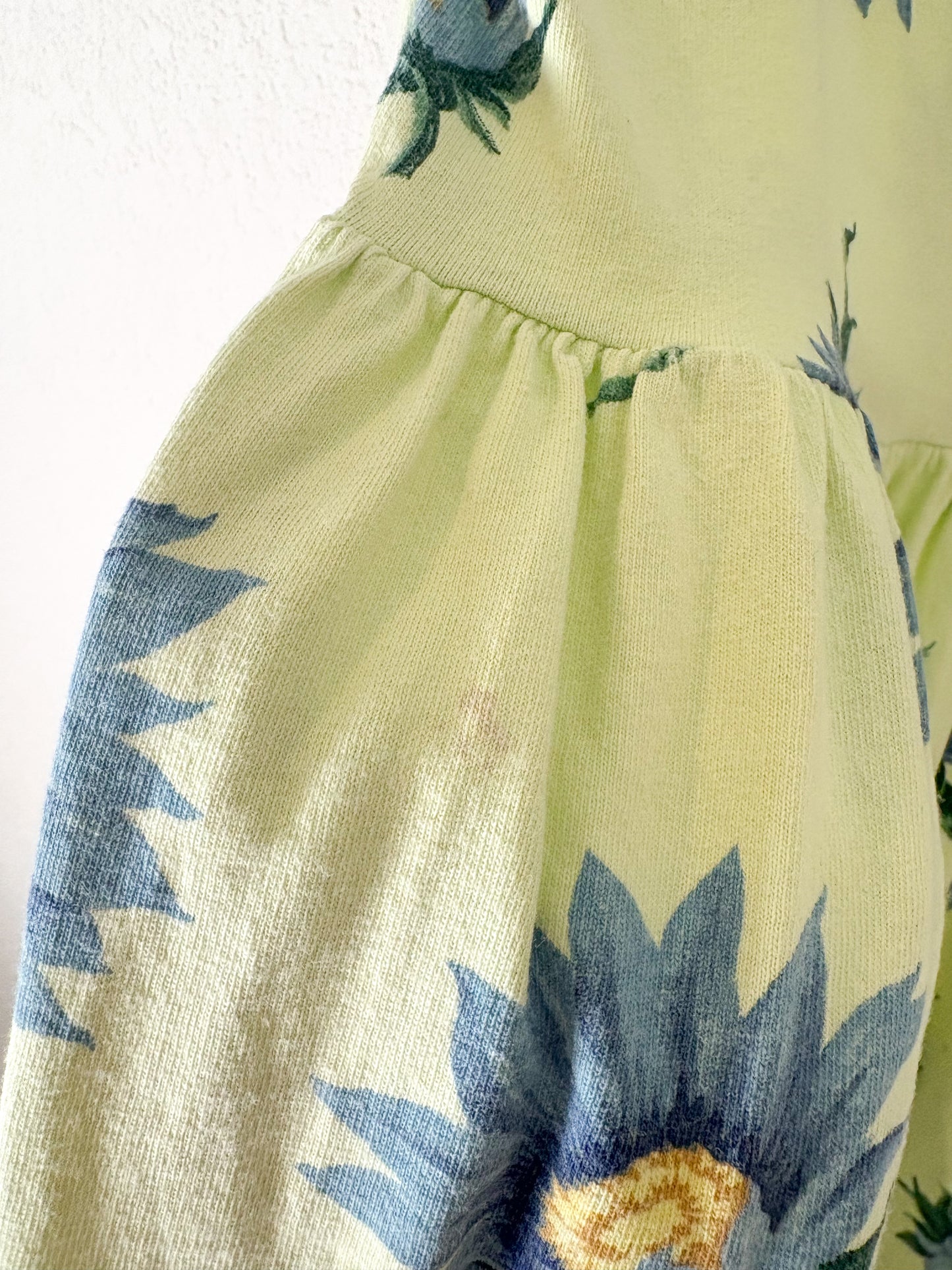 Vintage Cotton Fields USA AOP floral dress.
