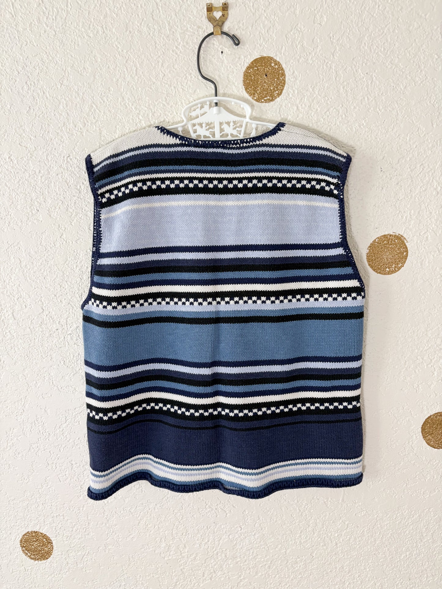 Vintage Knitwaves knit vest.