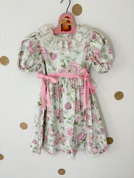 Vintage Sylvia Whyte floral dress.