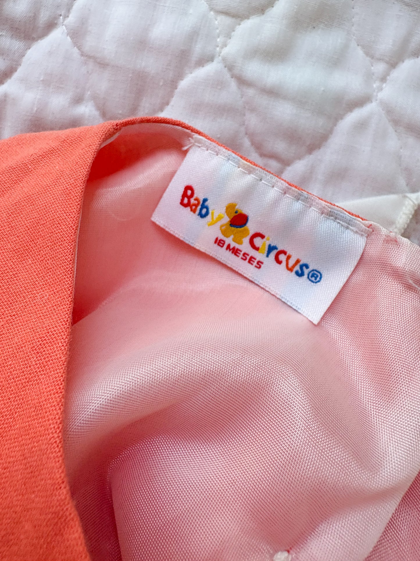 NWT vintage? Baby Circus dress + matching headband