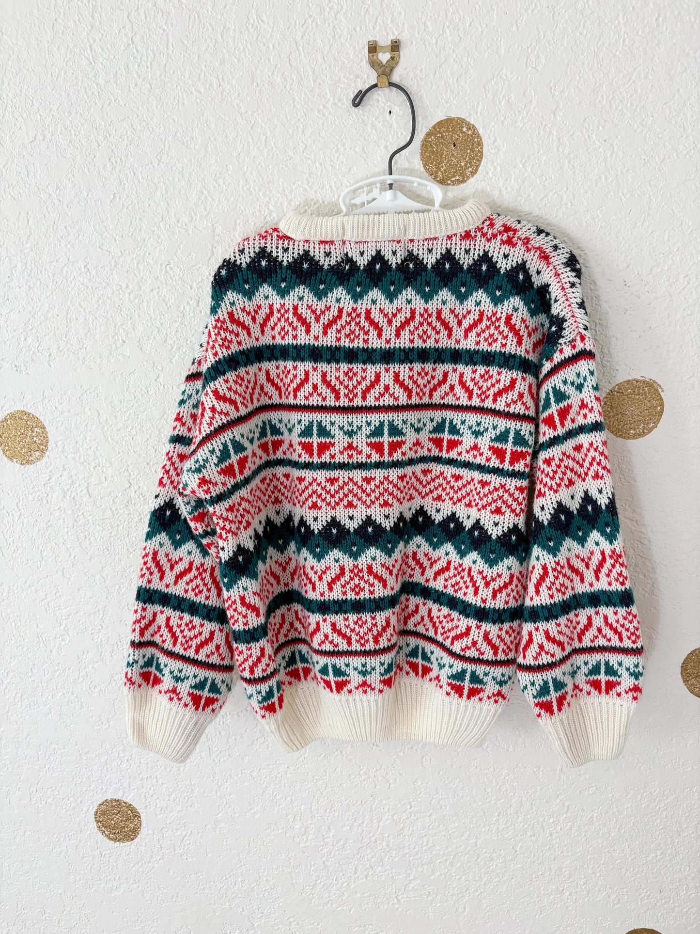 Vintage acrylic boy's sweater.