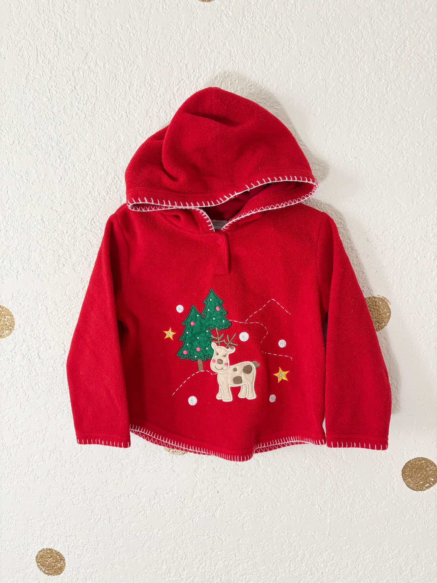 Y2K MiniWear fleece hoodie.