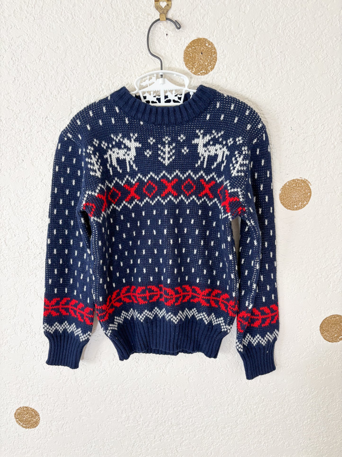 Vintage acrylic boy's sweater.