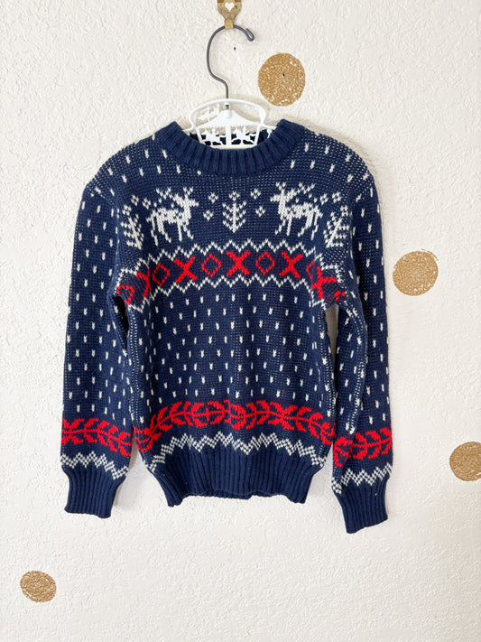 Vintage acrylic boy's sweater.