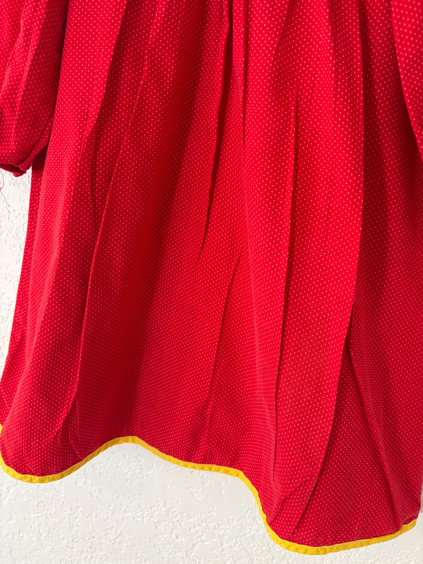 Vintage Sweet Potatoes novelty print dress.