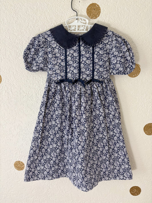 Vintage Bonnie Jean floral toddler dress.
