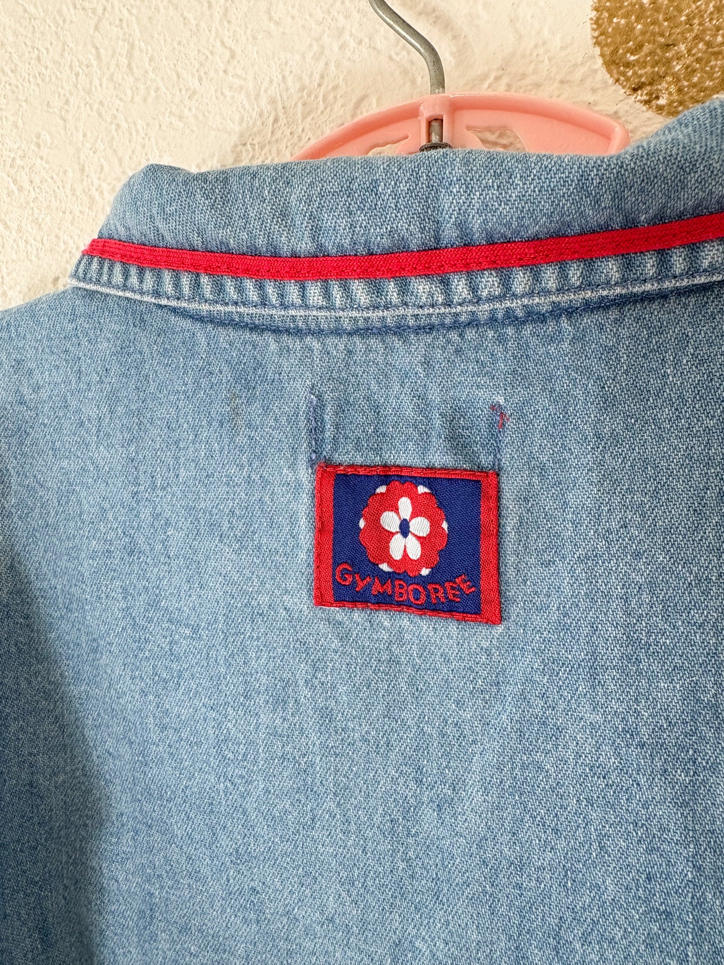 Vintage Gymboree chambray tunic and leggings set.