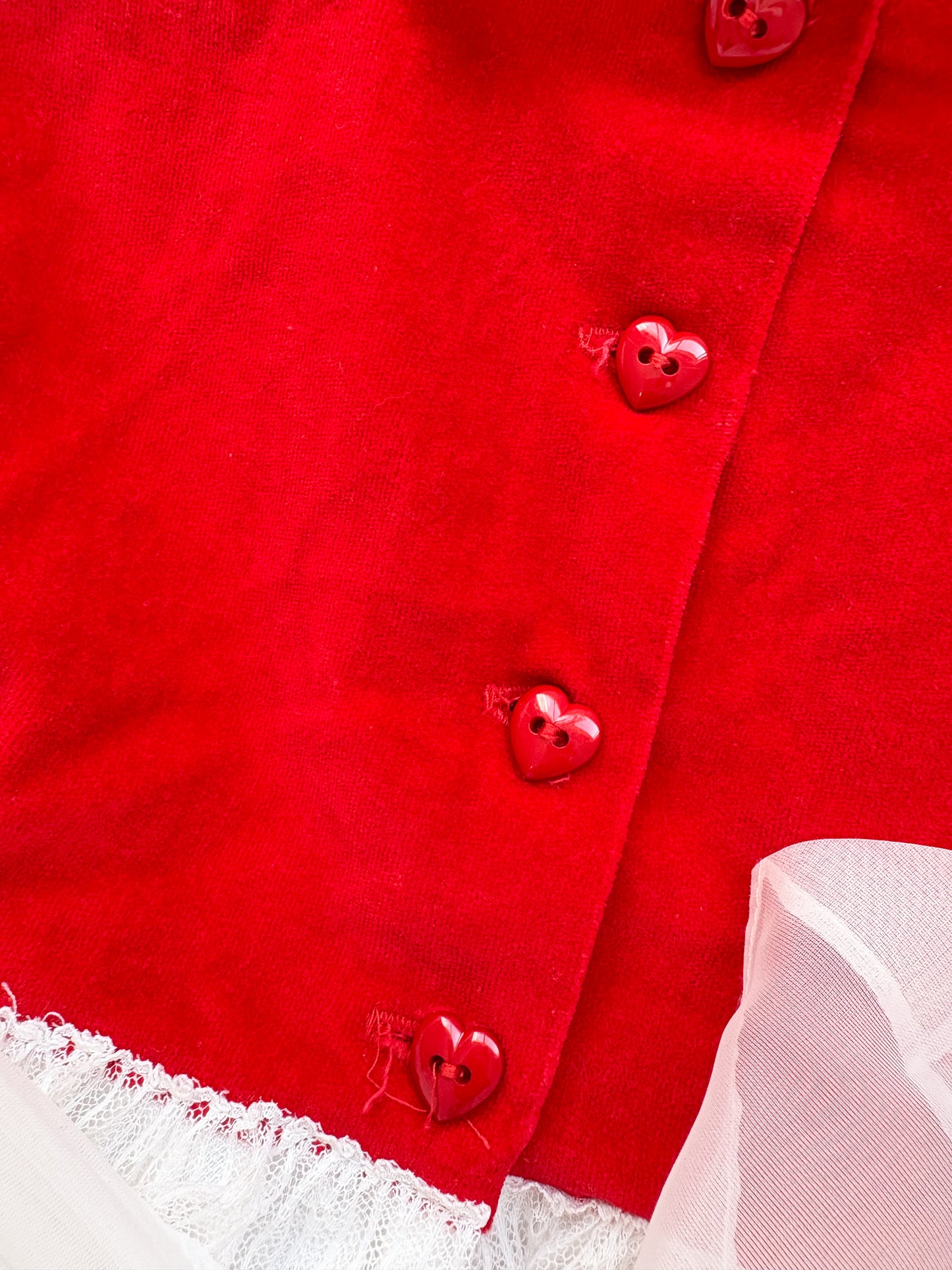 Vintage Lida California full circle toddler party dress.