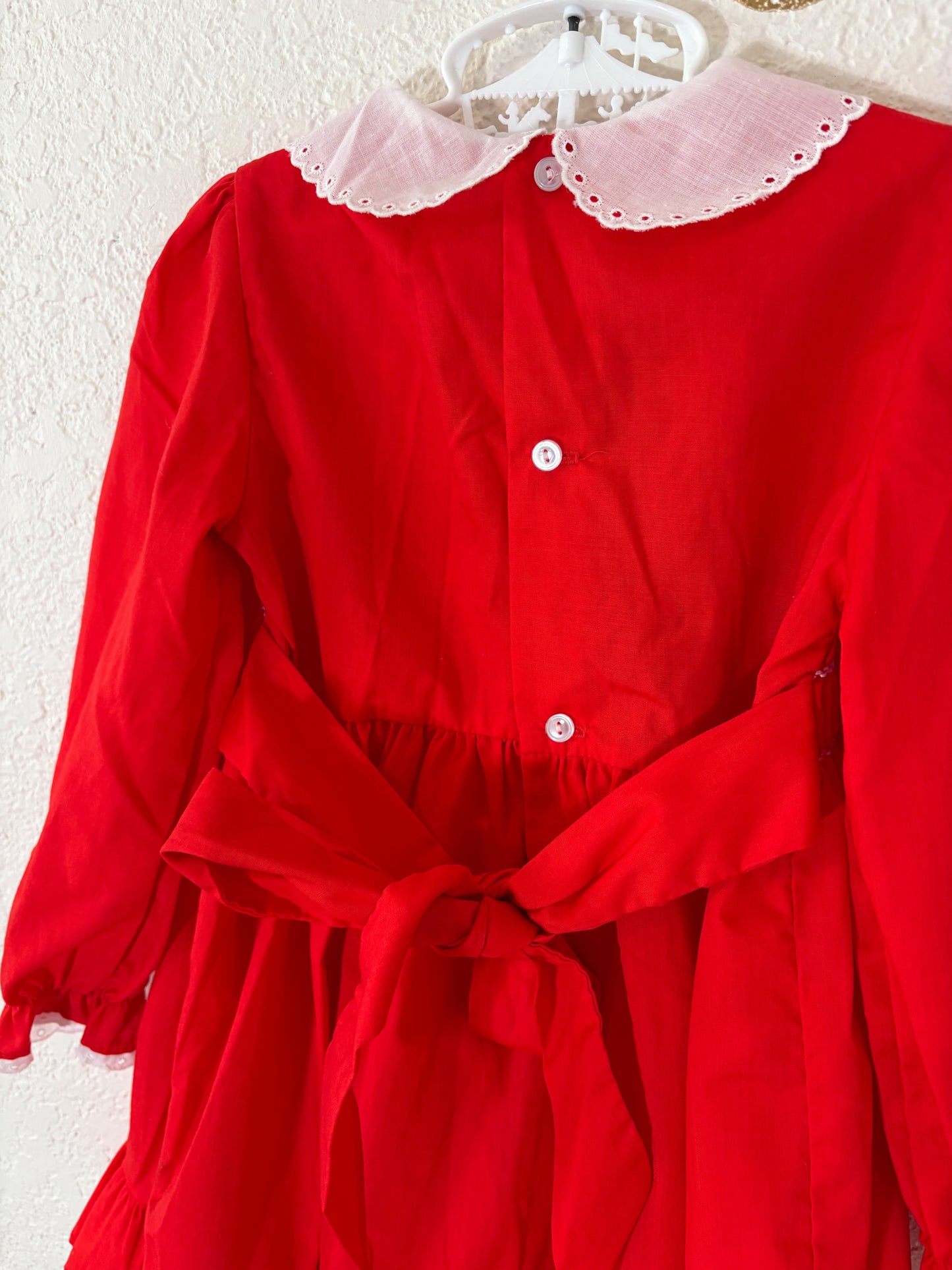 Vintage smocked toddler dress