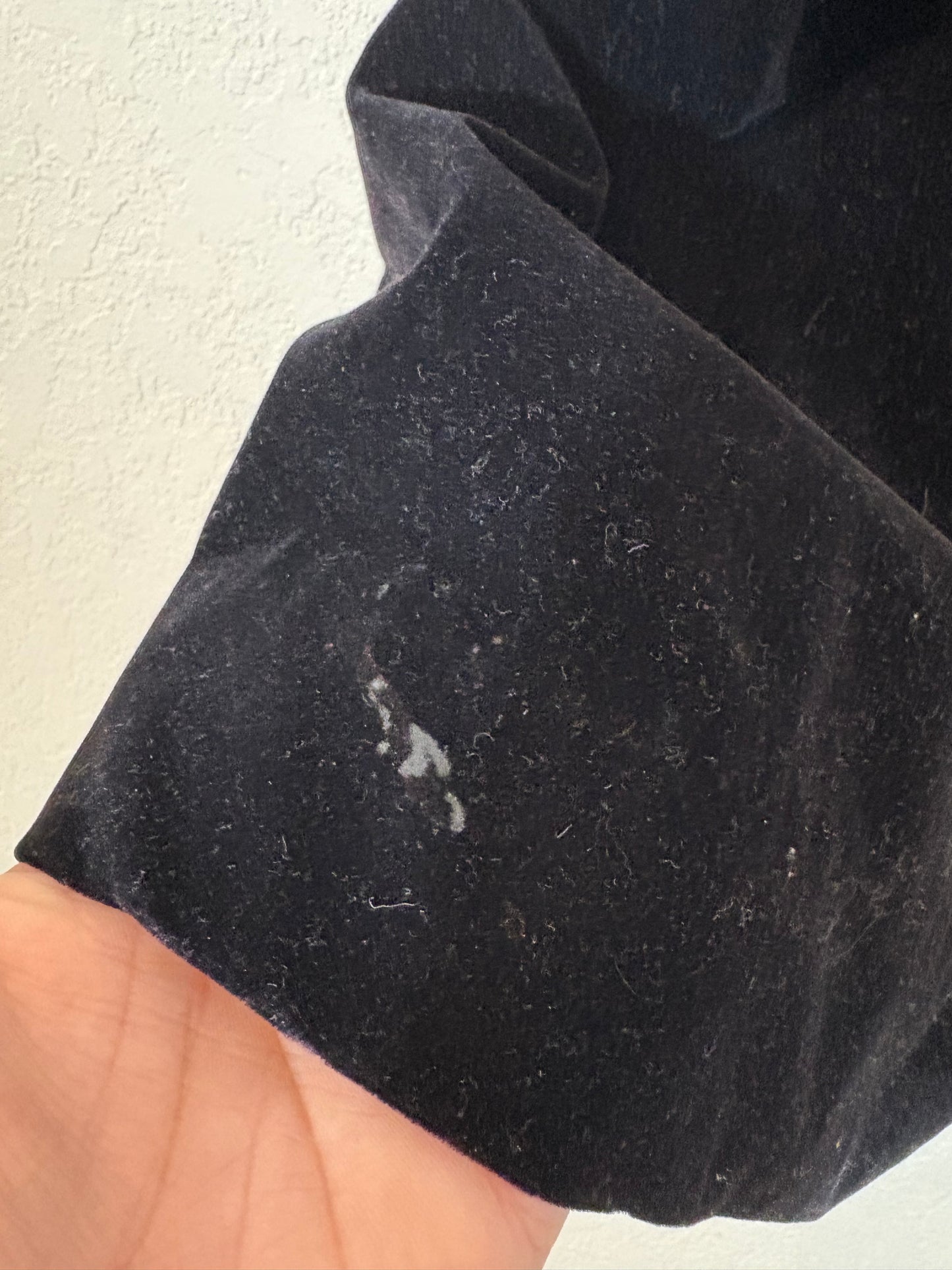 Vintage Mickey & Co velour plaid holiday dress.