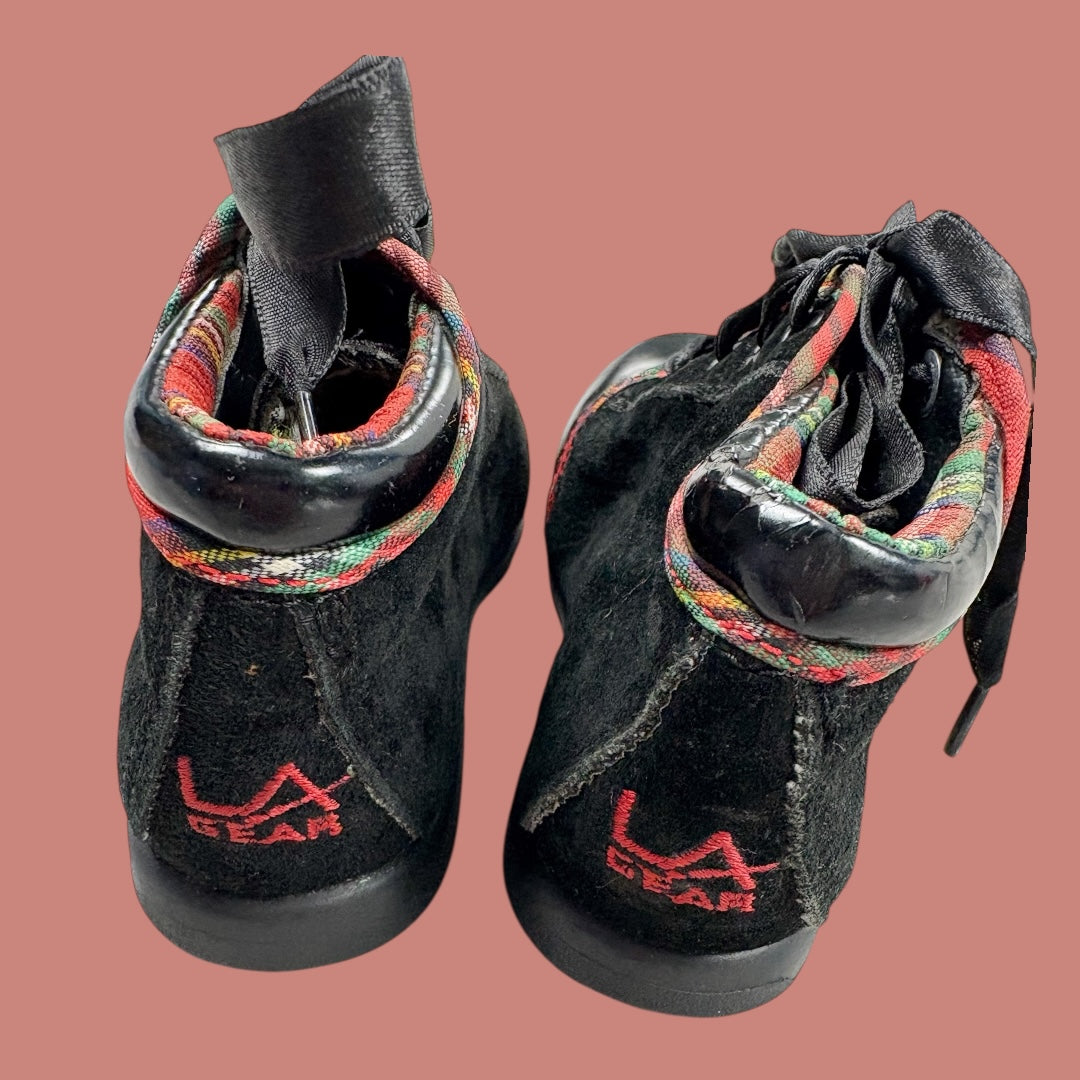 Vintage LA Gear holiday baby shoes