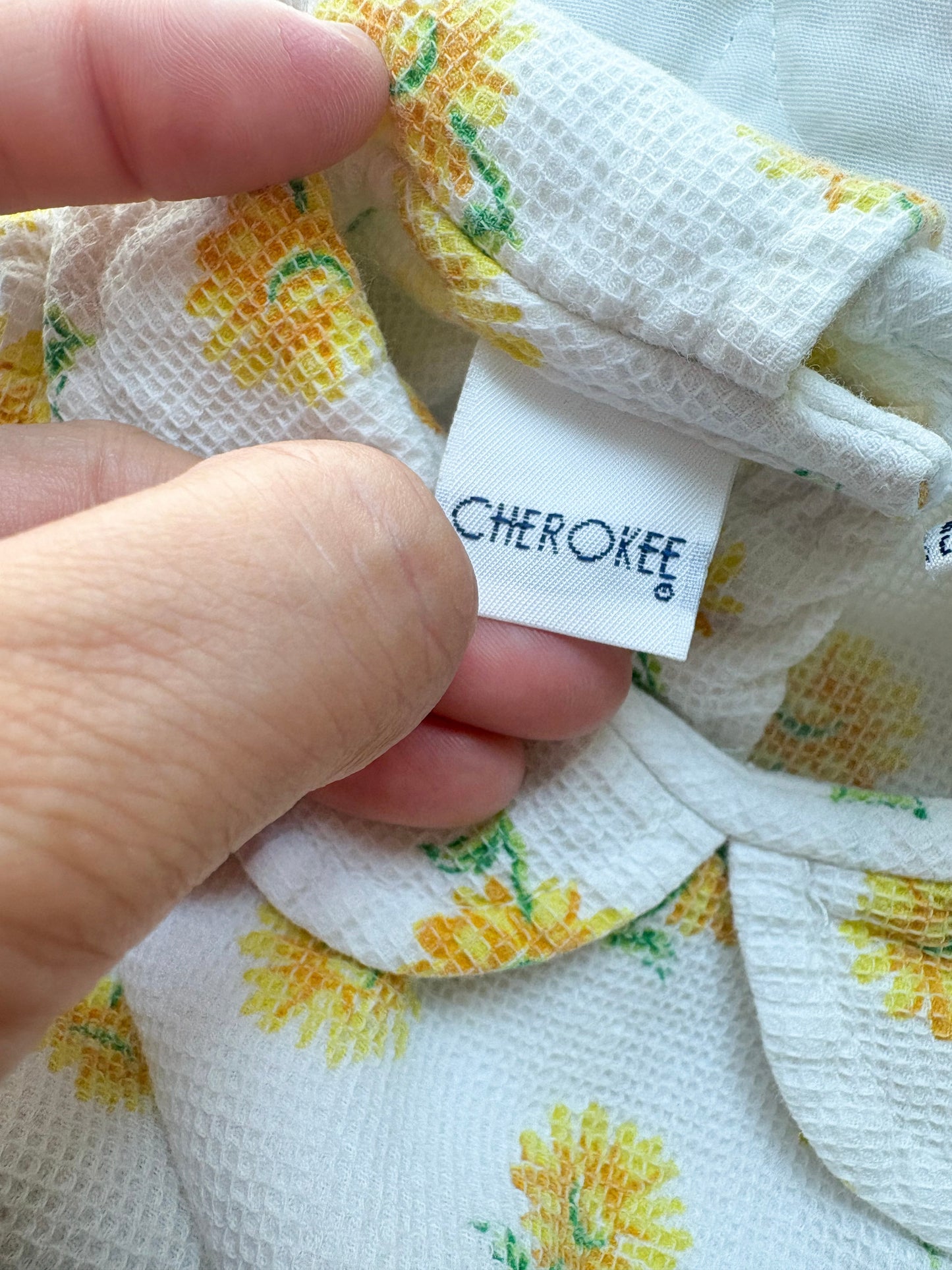 y2k Cherokee AOP floral toddler dress.